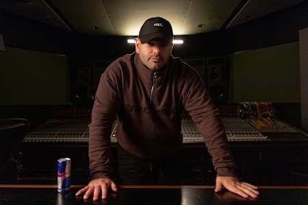 Astronaut in the Ocean rapper Masked Wolf for Red Bull 64 Bars.