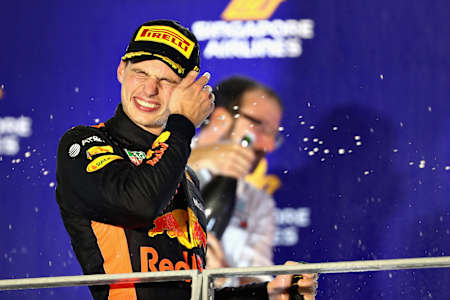 Max Verstappen finishes P2 at the 2019 Singapore Grand Prix