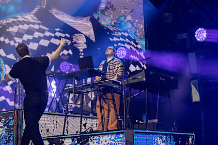 Kuba Galiński z prawej, z lewej Dawid Podsiadło