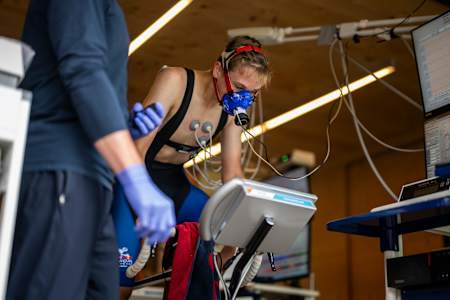 Adam Pelczar podczas Red Bull Junior Brothers Performance Camp w Salzburgu