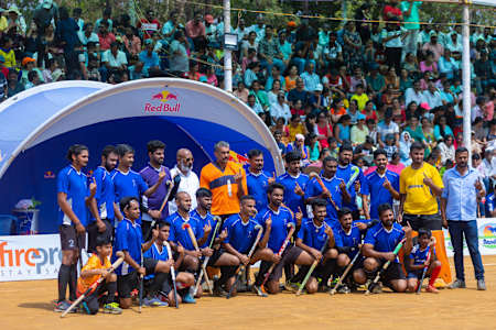 Team Kuppanda were the champions of Kodava Hockey Festival 2023