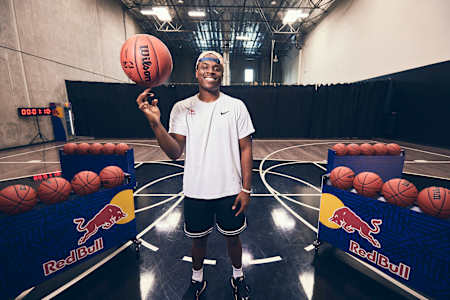 Chris Matthews AKA Lethal Shooter poses for a portrait at The Dstrkt, in Los Angeles, California, USA on 31 January, 2022.  