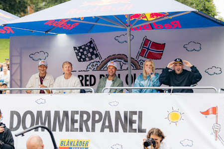 Ikke et kjedelig øyeblikk under Red Bull Olabil