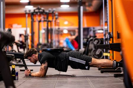 Romain NTAMACK during his training session in Toulouse, France on April 6th, 2022.