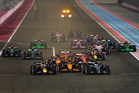 Charging field F1 Qatar