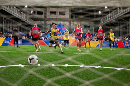 Participants competing at Red Bull Four 2 Score