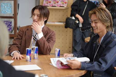 松井利樹(左)　砂田将宏(右)