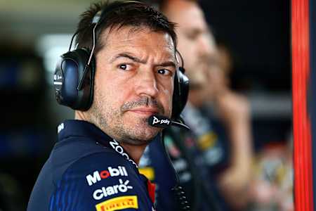 Philip Turner, chief mechanic for Red Bull Racing.