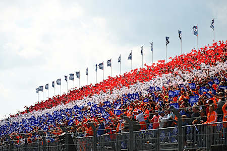 Max Verstappen'in 200'üncü yarışında, Hollanda'da harika bir atmosfer vardı