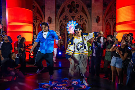 Neel Salekar and Ruhee Dosani at Red Bull Dance Your Style World Final 2024