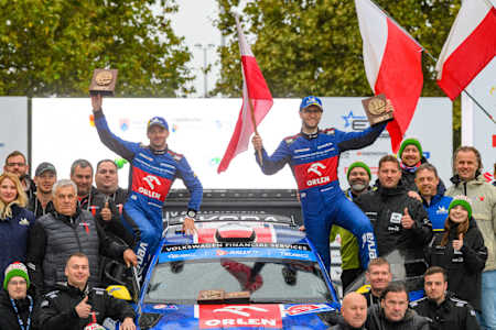 Marczyk celebrates with some of the team behind the dream