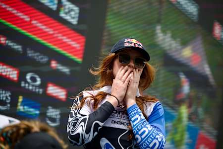 Gracey Hemstreet kan haar overwinning nog niet bevatten