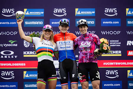 Dutchie Puck Pieterse pakt het podium in Tsjechië