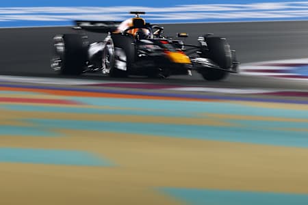 Max Verstappen w akcji w GP Kataru