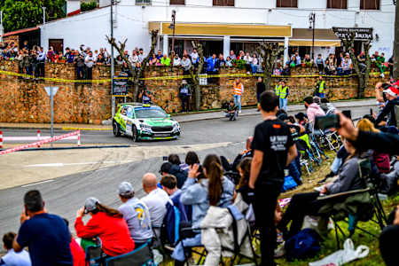 Rally Sierra Morena was the longest event of the ERC season