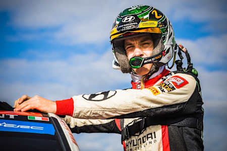 Double ERC champion Paddon is back in the WRC with Hyundai