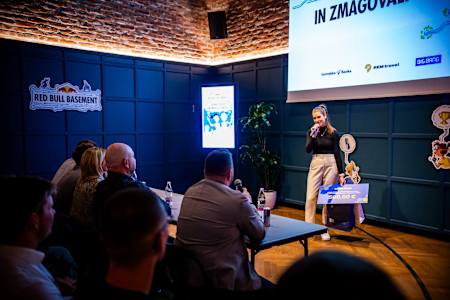 Lana Rakovec, zmagovalka državnega finala