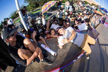 Sandro Dias auf der Red Bull Drop In Tour.