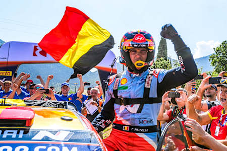 WRC Acropolis Rally 2024 Hyundai Neuville