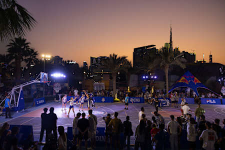 Red Bull Half Court in Dubai