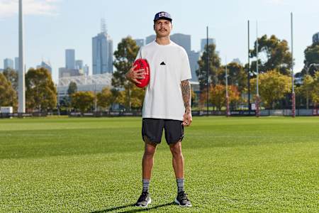 Bobby Hill poses for a portrait during a photo session in Melbourne