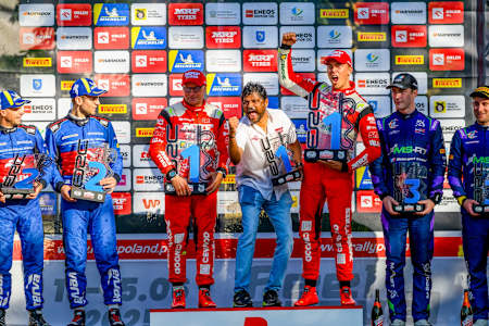 ERC celebration time with victory in Poland last season