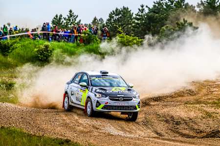 Victory in Hungary was the first of four for reference Carlberg