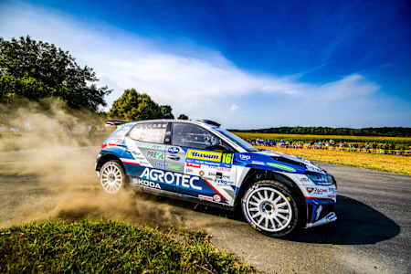 Kopecký once again proved a class act at home in the ERC