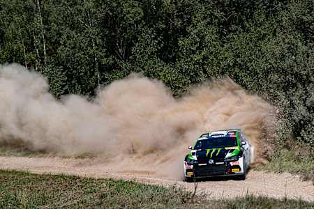 Solberg claimed Junior ERC1 title glory in 2020