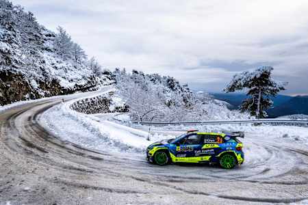 Former ERC4 champion Daprà was runner-up in WRC2