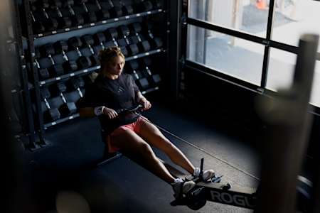 Haley Adams training