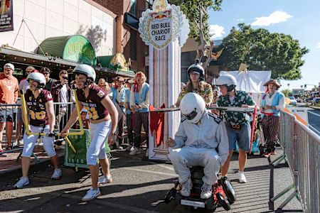 Red Bull Chariot Race in Tempe, Arizona