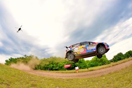 Tony Guerra finished second with his Rally Hungary shot