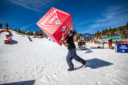 Red Bull Roll The Dice у Біг-Бер-Лейк, Каліфорнія, США, 21 березня 2025 року.