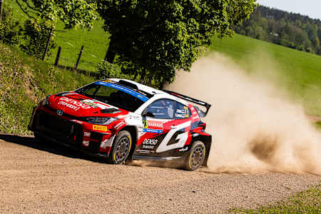 Toyota's teenage talent leads in the ERC