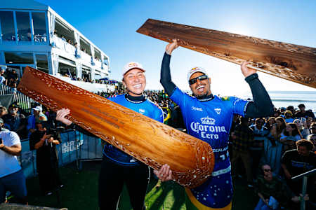 WSL 2026: Carissa Moore e Italo Ferreira, campeões na Nova Zelândia