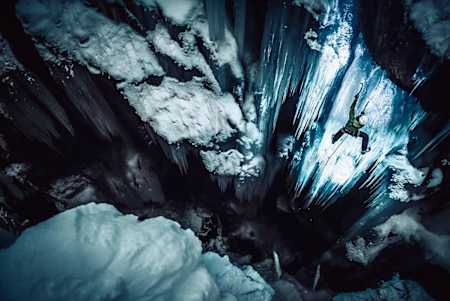 Rudolf Hauser: ice climbing in Austria