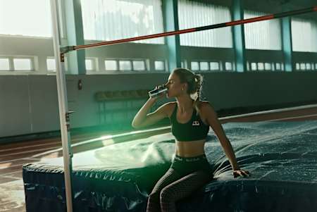 легкоатлетка Юлія Левченко