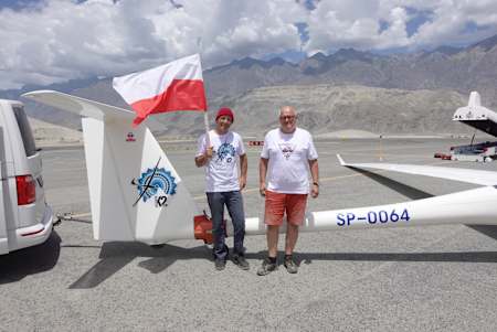 Sebastian Kawa i Sławomir Makaruk ("Makaron") w Skardu