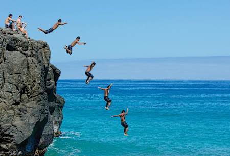 Un rey hawaiano lo usaba como prueba de coraje