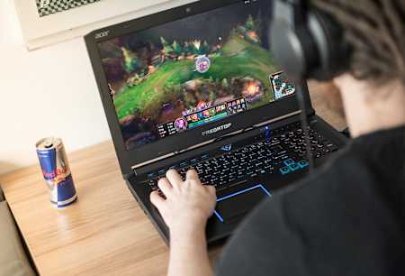 Predator Helios 500 w trakcie gry