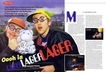 Daft Punk in Select Magazine, 1997