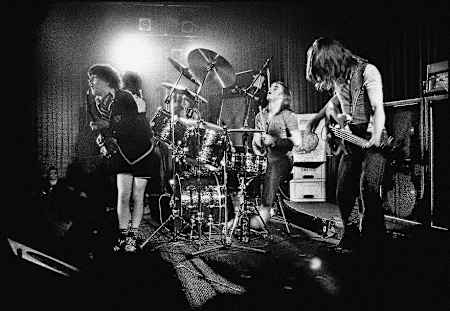 AC/DC: Ангус Янг, Фил Рудд и Марк Эванс