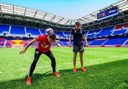 ニューヨークのレッドブル・アリーナでマックス・フェルスタッペンとの時間を過ごしたLaBelle