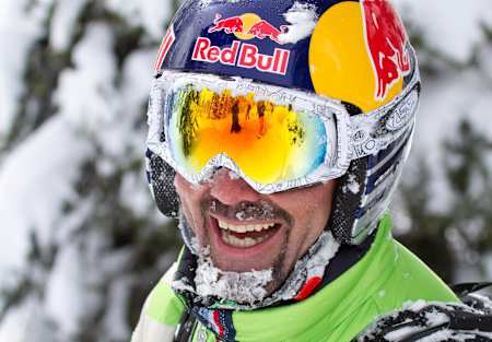 Le 13 mars 1997, Luc Alphand a mis fin à sa carrière en ski alpin avec une dernière course à Vail.