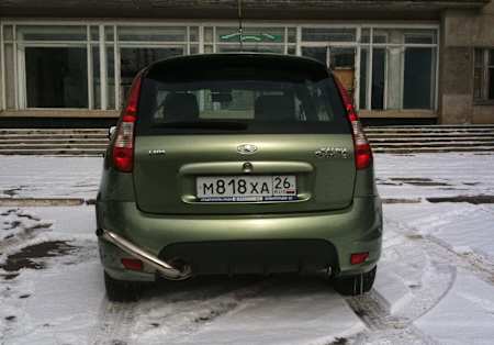 Lada Kalina в стиле bosozoku