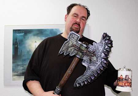 Definitiv kein Zwerg: Jan Theysen.