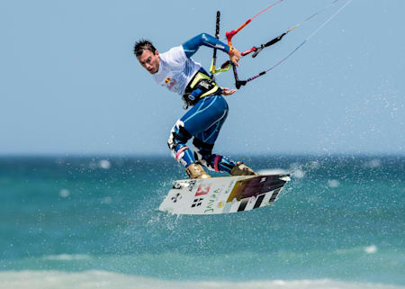 Youri Zoon aus den Niederlanden beim King of the Air 2013 in Kapstadt