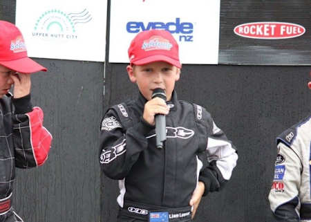 Winning from early age - 2012 NZ CIK championship win - Cadet class