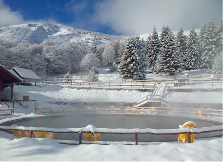 Un sueño estar en estas termas